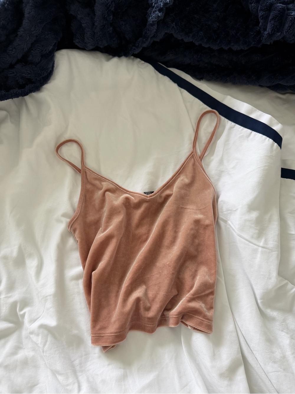 Zara Velvet Tank Top
